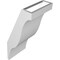 Ekena Millwork 6-in. W x 6-in. D x 14-in. H Funston Architectural Grade PVC Knee Brace BRCP06X06X14FST - alternate 4
